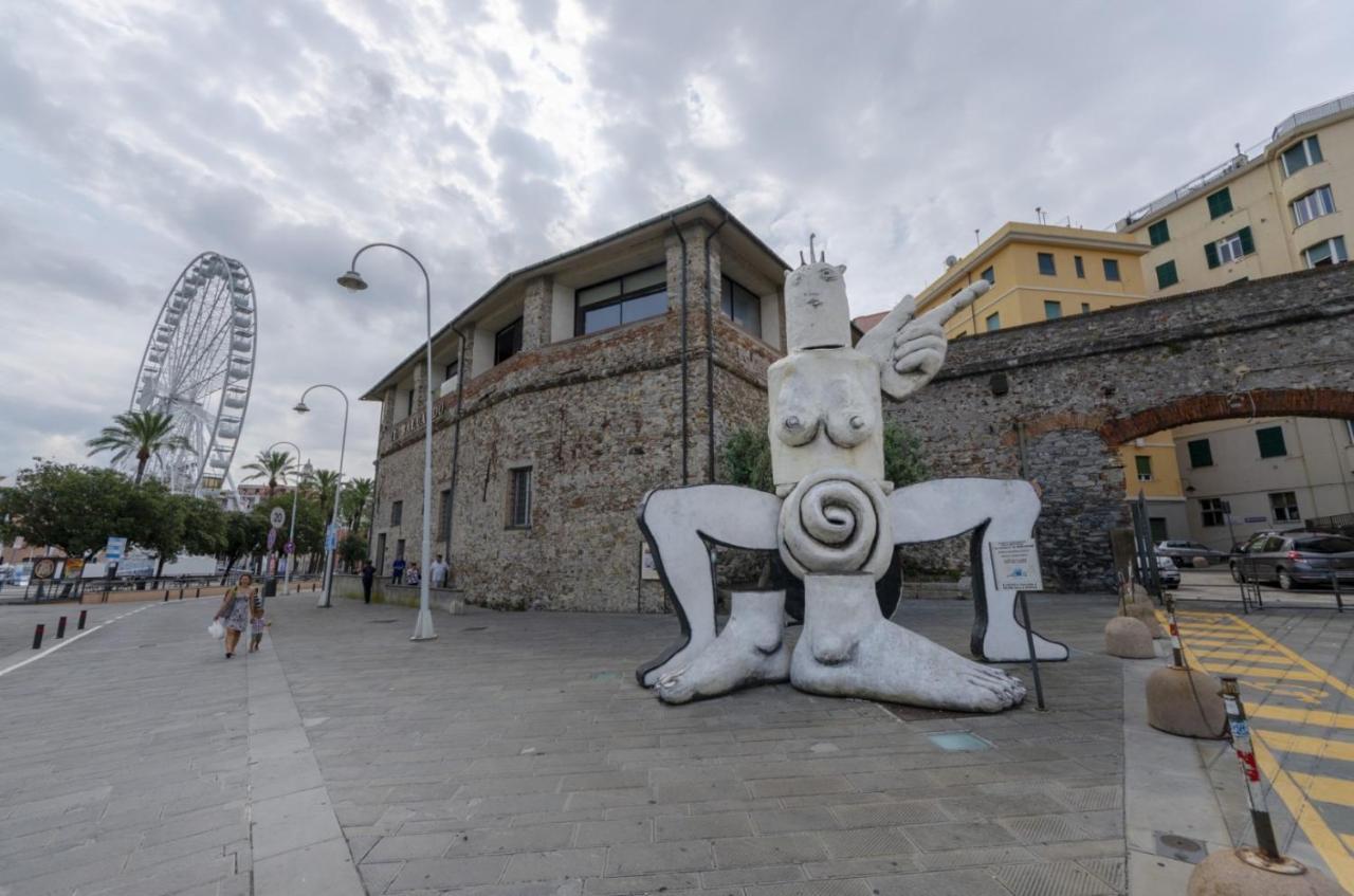 Joivy Warm Family Flat For 9, Near Porto Antico Apartment Genoa Exterior photo
